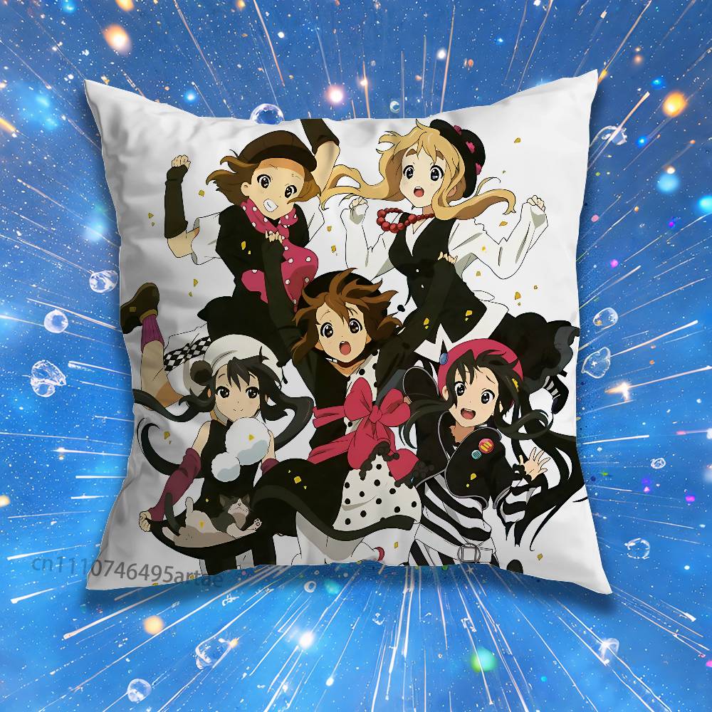 Japan Anime KON Pillow Case Living Room Sofa Cushion Cover Suitable For Home Bedroom Room Decoration