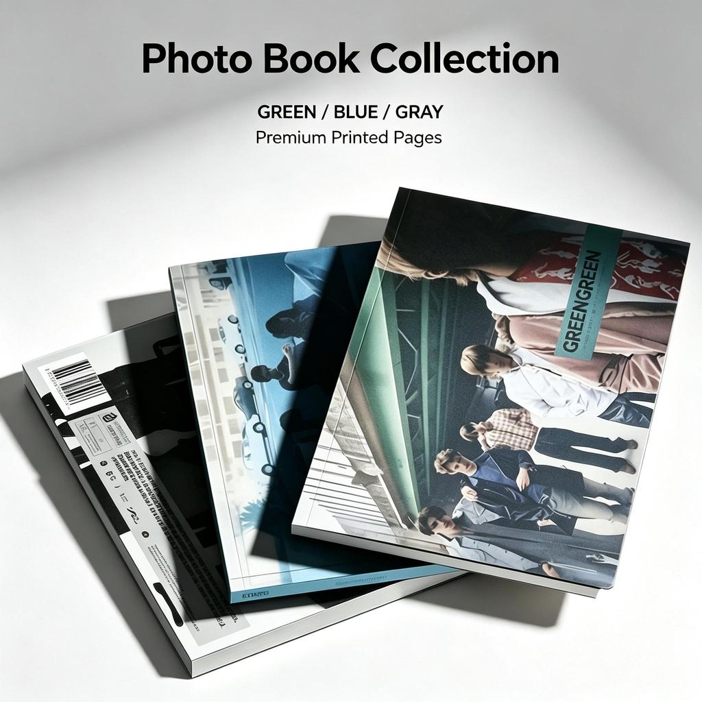 Мини-фотоальбом PB в стиле Fan‑Inspired, Коллекционный бумажный альбом, Нераспечатанный подарок для коллекции