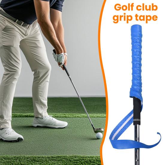 Лента для обмотки гольф-грипа Двусторонняя клейкая полоска для переустановки грипов на гольф-клубах Полиуретановая лента для обмотки поверх грипа для лучшего переустановки и контроля