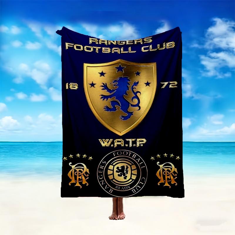 Rangers FC Blanket, Valentine's Day, Halloween, Thanksgiving Gift Blankets, Home Blanket for Bed and Couch Use