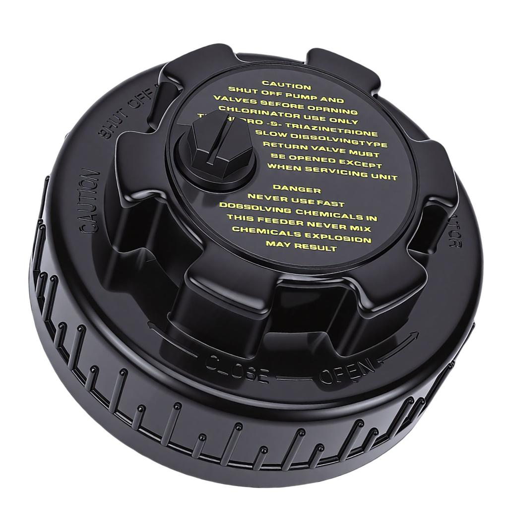 Cover Fit for CL100 Feeder Plastic Automatic Pool Feeder Top Cover Lid for Replacement