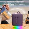 Компактная, Высококачественная, Мощная Bluetooth-колонка с сабвуфером – Портативная колонка для кемпинга на открытом воздухе