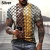 Футболка со змеиным принтом и 3d принтом для мужчин, забавная индивидуальная крутая футболка, топ с коротким рукавом, большие размеры, мужская футболка, уличная одежда