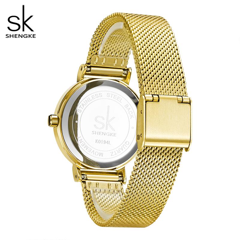 Luxury Women Mesh Band Quartz Watch 30mm Alloy Case Fashion Waterproof Ladies Wristwatch Ready to Ship