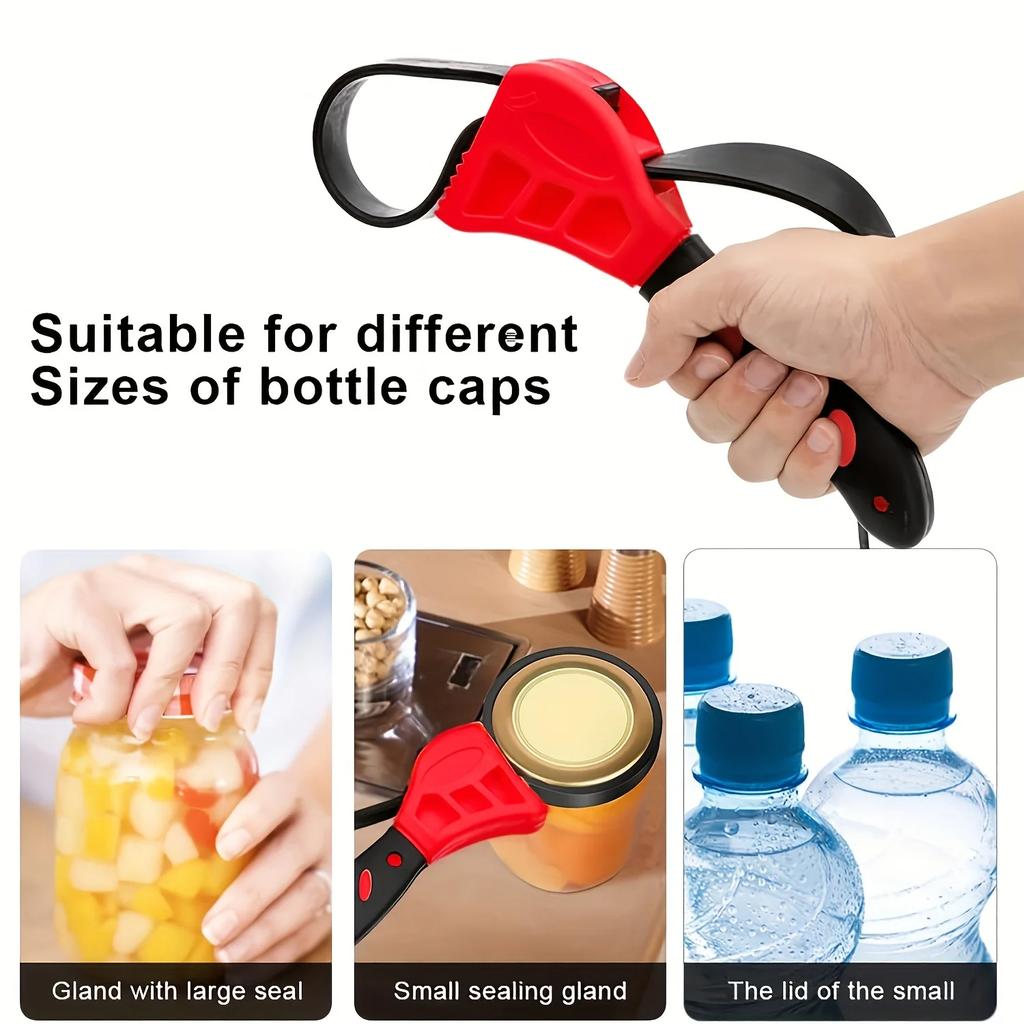 Регулируемый резиновый многофункциональный ремень-ключ Масляный фильтр гаечный ключ Открывалка для автомобиля Ключ для водопроводных труб Съемник Ремешок Цепной ключ