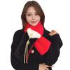 New Christmas New Red New Year's Day Scarf Women's Winter Warm Atmosphere Versatile Scarf