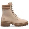 Timberland Женские водонепроницаемые ботинки на платформе 6 дюймов, светло-бежевые, TB0A2D7NEN71