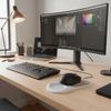 Smooth Surface Mouse Pad with Wrist Rest Non-Slip Wrist Support Pad  Long Hours of Use