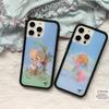 Чехол для телефона Wildflower Time Baby Angel для iPhone 15 14 13 12 16 Pro Max 14 Plus 16pro 17pro max WF 3D Мультяшная пара Чехол Funda