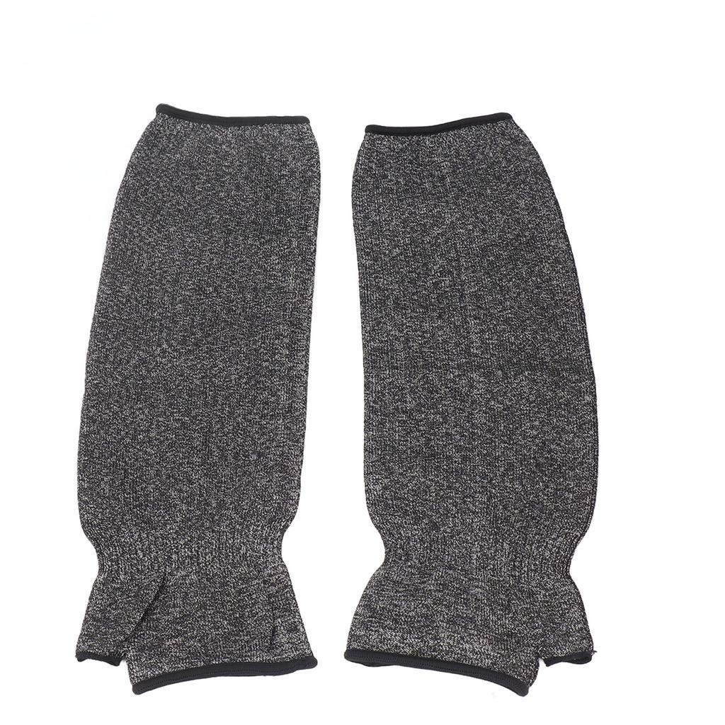 1 Pair Cut Resistant Sleeves 42cm Protective Arm Sleeves for Gardening Farming Yard Unisex