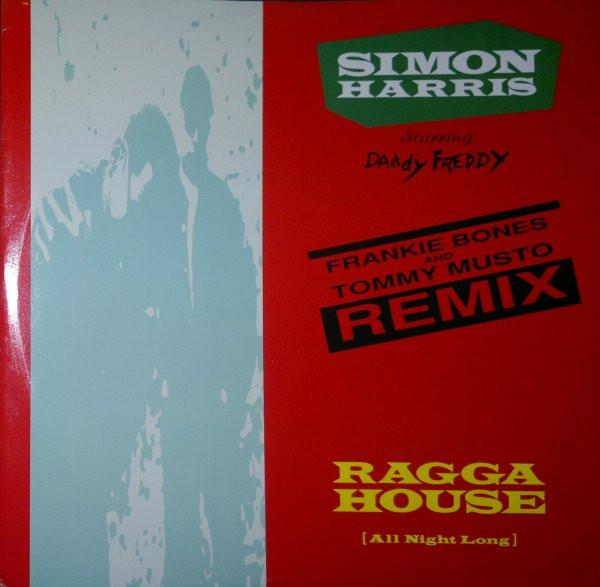 12-дюймовая пластинка SIMON HARRIS STARRING DADDY FREDDY Ragga House All Night Long Remix SMASH9R LIVING BEAT 1990 UK Dance Electronica Б/у