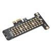 Карта расширения M.2 NVME на PCIeX1 Хороший эффект рассеивания тепла Стабильная производительность Компьютерные аксессуарыPh41x1