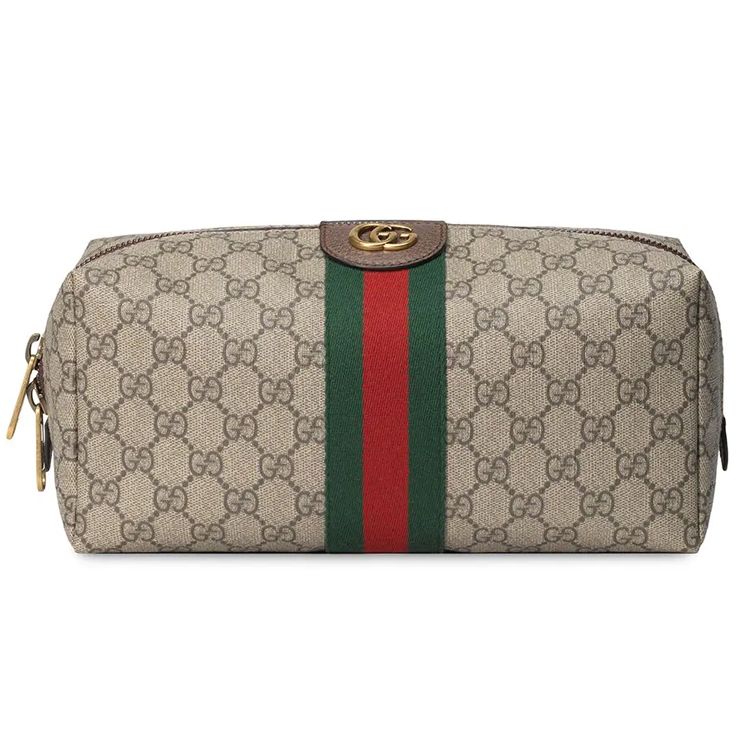 Gucci Косметичка Ophidia Мягкая GG Supreme Унисекс Сумки Бежевый 572767-9IK3T-8745