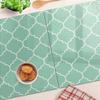 Glass Kitchen Cutting Boards with Moroccan Pattern Graphics 2x40x52 cm