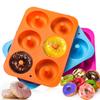 Silicone Donut Mold Baking Pan Mold Chocolate Cake Mold Bread Pastry DIY Baking Tray Doughnut Dessert Making Cake Tools