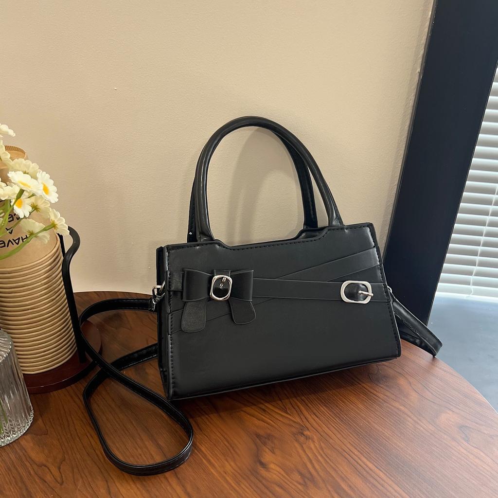 Simple Casual Commuting Women's Bag New Trendy and Fashionable Small Square Bag Korean Style Handbag Bag Feel Underarm Bag Women