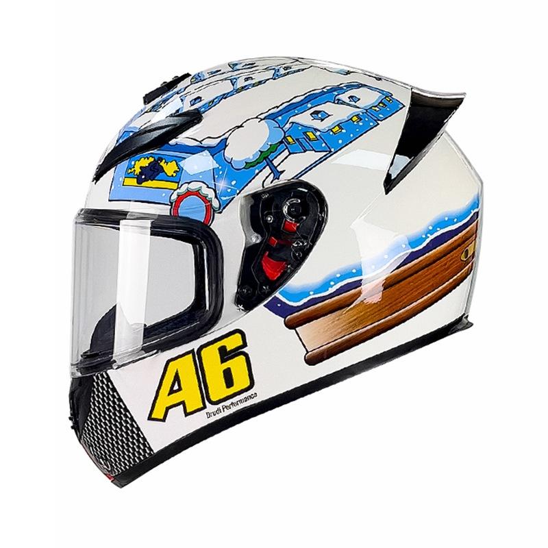 Полностью покрытый мотоциклетный шлем, полный шлем для скутера, всесезонный и противотуманный серый защитный шлем, электромобиль, мужской и женский