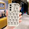 Мультяшный Чехол-Бампер с Бантом для Samsung Galaxy A16 A56 A12 A13 A34 A51 A73 A15 A53 A54 A23 A35 A36 A71 A72 A26 A32