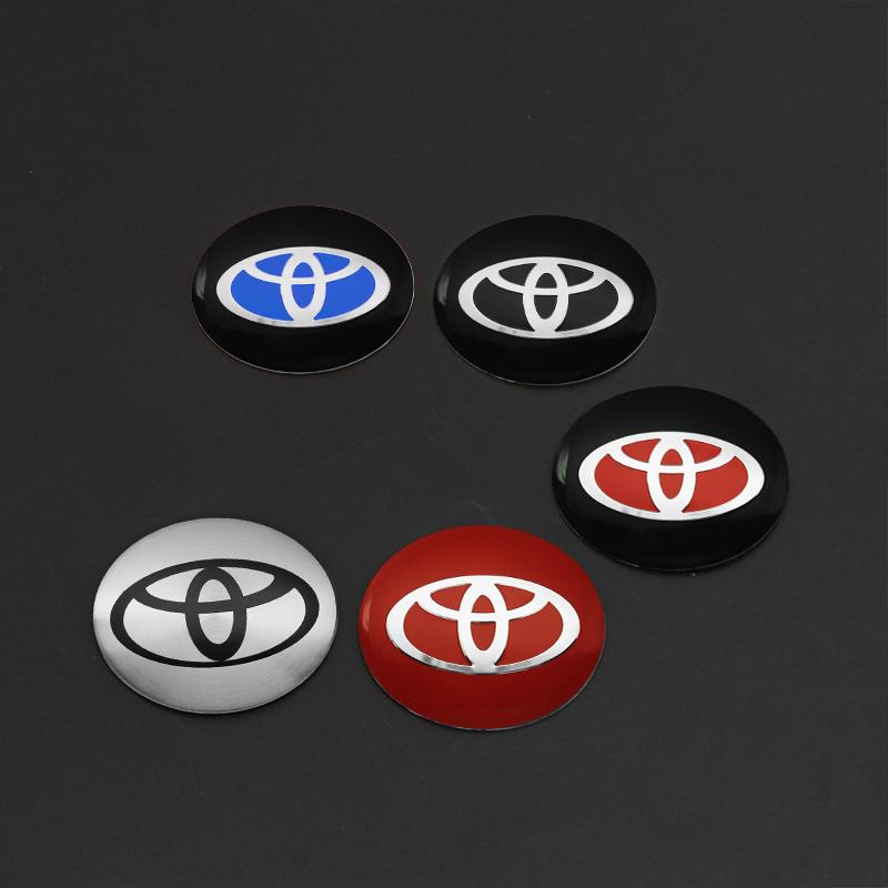 20Pcs 56mm Toyota Car Wheel Hub Center Cap Emblem Badge Stickers For Corolla Avalon Supra Yaris Prado Prius Rav4 Camry Accessory