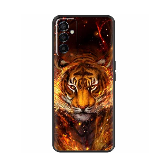 Case For Samsung F13 Case Cute Pattern Black Back Protectived Mobile Phone Cases For Samsung Galaxy F13 Sm -E135f F 13 Bumper