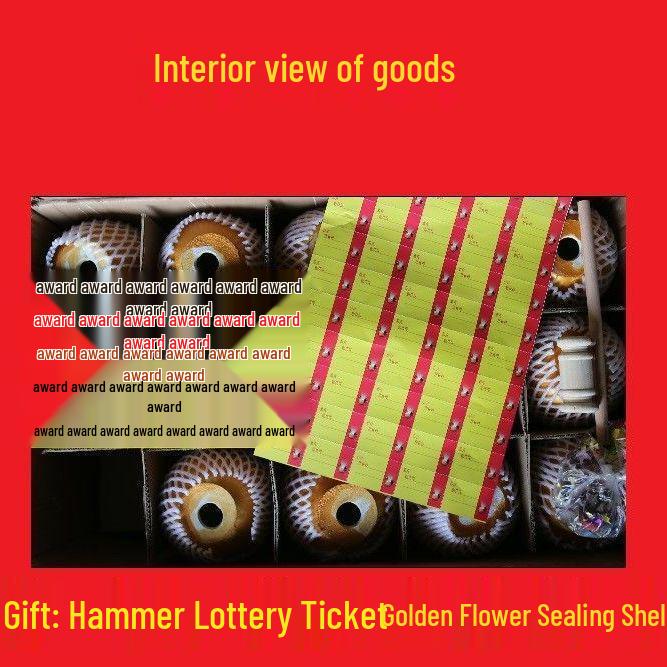 Free Express Shipping: 20cm Golden Egg Prop for Gift Opening Ceremonies