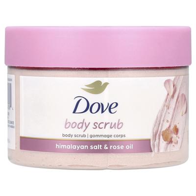 Dove, Скраб для тела, гималайская соль и розовое масло, 10,5 унций (298 г)