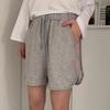 New Arrivals Open Run Ajonu Cotton Half Pants Women Floral Spring Banding