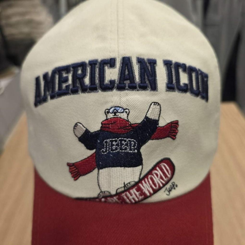 Jeep Snowboard Bear Color Block Ball Cap_JP4GCU052