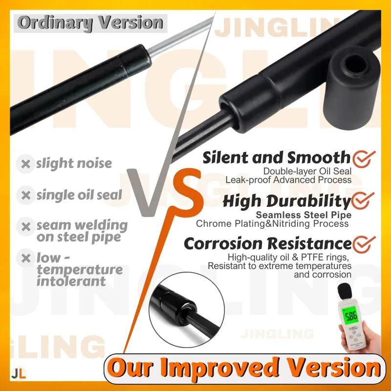 Qty(2) Hood Struts for Nissan Sunny/Sentra B13 1990-1993 Front Bonnet Modify Gas Springs Shock Absorbers Lift Supports Dampers