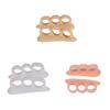 Toe Separators Toe Protectors for Little Toe Gel Toe Separator Toe Straightener with 3 Holes Little Toe Separators