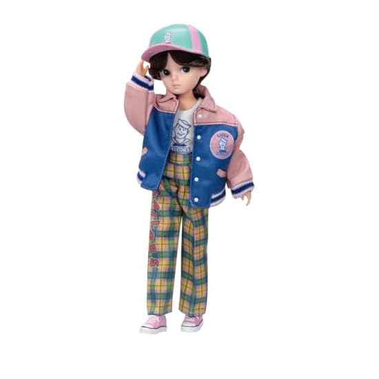 TAKARA TOMY Licca-chan Doll Retro Licca Sailor's Varsity Jacket Fashion Dress-up Pretend Play Toy Ag