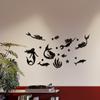 Русалка акриловая трехмерная наклейка на стену для комнаты девушки спальня фон настенное украшение 3d наклейка бумага