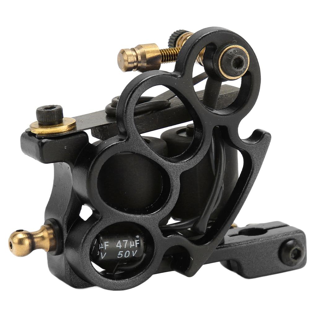 Tattoo Coil Machine Alloy 10 Wraps Liner Shader Lightweight Professional 5V Start Voltage Tattoo Machine