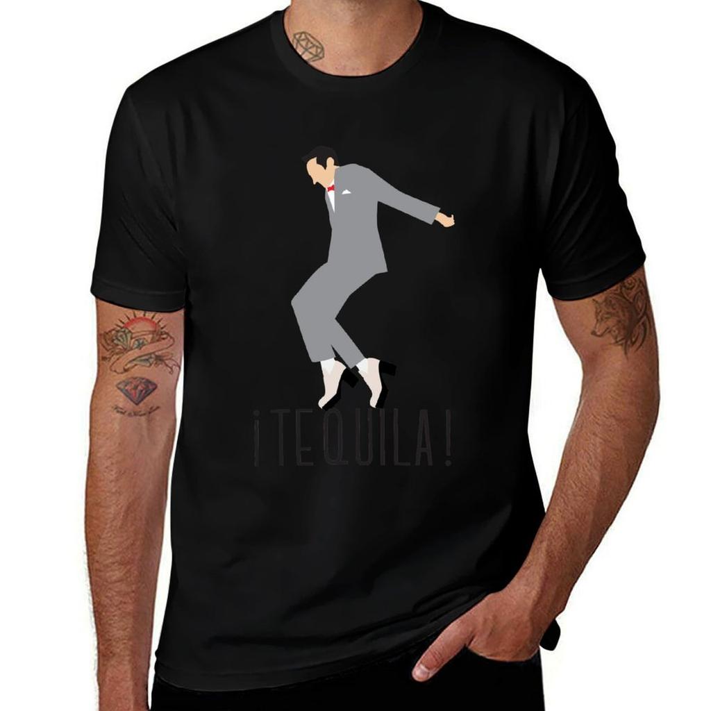 Peewee Tequila Tshirt Worker Basic Short Sleeve Tee Tshirt