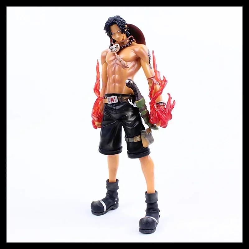 26 см Фигурка One Piece GK Портгас Д. Эйс Аниме Игрушки Коллекционные Фигурки Фигурка Брата Луффи Figma Украшения Подарки Для Детей
