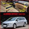 Автомобильные коврики для пола для Honda Odyssey Seven Seats 2009 2010 2011 2012 2013 2014 Автомобильные подкладки для ног Ковровое покрытие Аксессуары для интерьера