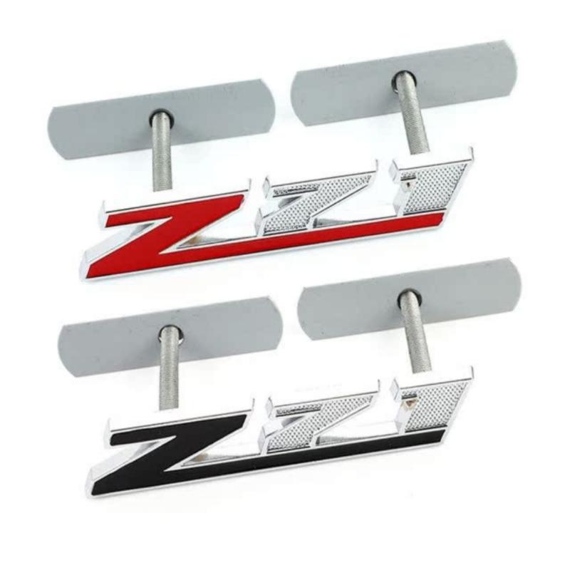 3d Metal Logo Z71 Emblem Car Front Grille Badge Sticker For Chevrolet Tahoe Colorado Chevy Silverado Z71 Accessories