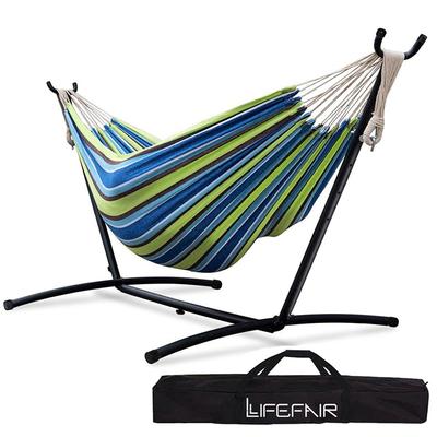 LifeFair Гамак Свободностоящая Подставка Двойной Для В помещении и На улице Сумка для хранения Грузоподъемность 300 кг Комплект, Размер, Использование, В комплекте,