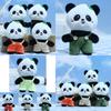 Cute And Cuddly Panda Plush Toy Pendant For Bags With High-quality Pp Cotton Fill