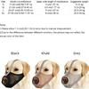 Breathable Mesh Puppy Mouth Cover Washable Dog Face Cover Portable Dog Muzzle  Pet Supplies