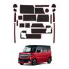Резиновые коврики LFOTPP в салон для Suzuki, дизайн для консоли переключения передач и кармана двери, Spacia/Spacia Custom/Spacia MK54S/94S, Коврики, Коврики, Нескользящие коврики, Декор