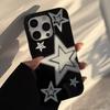Креативный чехол для телефона со граффити-звездой для iPhone 17 Air 16 15 14 13 12 11 Pro Max 16e 17e XR XS X Max 7 8 16 Plus Мягкая задняя крышка