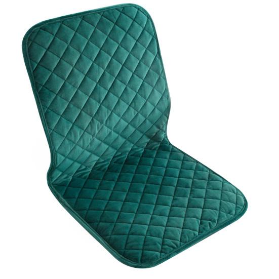 Plush Seat Cushion with Adjustable Design Soft Comfortable Chair Pad Removable Foldable Backrest Cushion