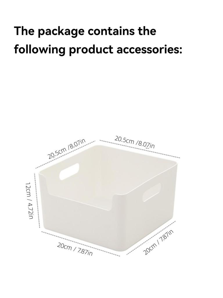 Plastic Cabinet Storage Box Kitchen Utensil Organizer Drawer Cutlery Storage Basket Under Sink Sundries Storage Case