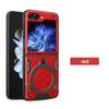 Heavy Duty Protective Cover For Samsung Galaxy Z Flip 6 5 4 Case Stand Holder Lens Protection Shockproof Funda Coque Capa