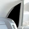 Glossy Piano Black Side A-pillar Panel Cover Trim For RAM 1500 2500 3500 2013-18