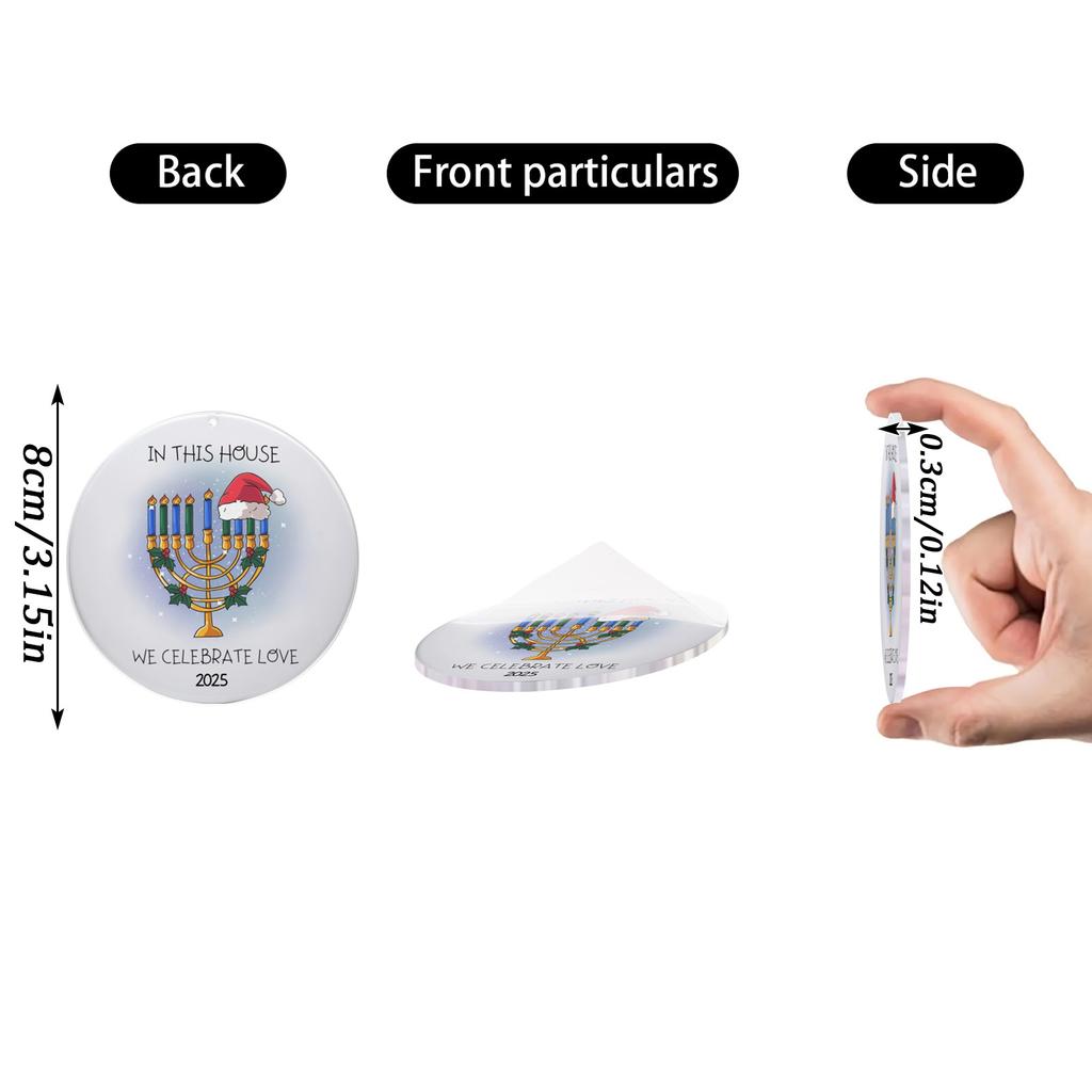 Christmas Candy Decorations, Wooden Mint Lollipops With Red And Tree Decorations And Strings, Suitable For Christmas Trees, Crafts, And Party Gifts.