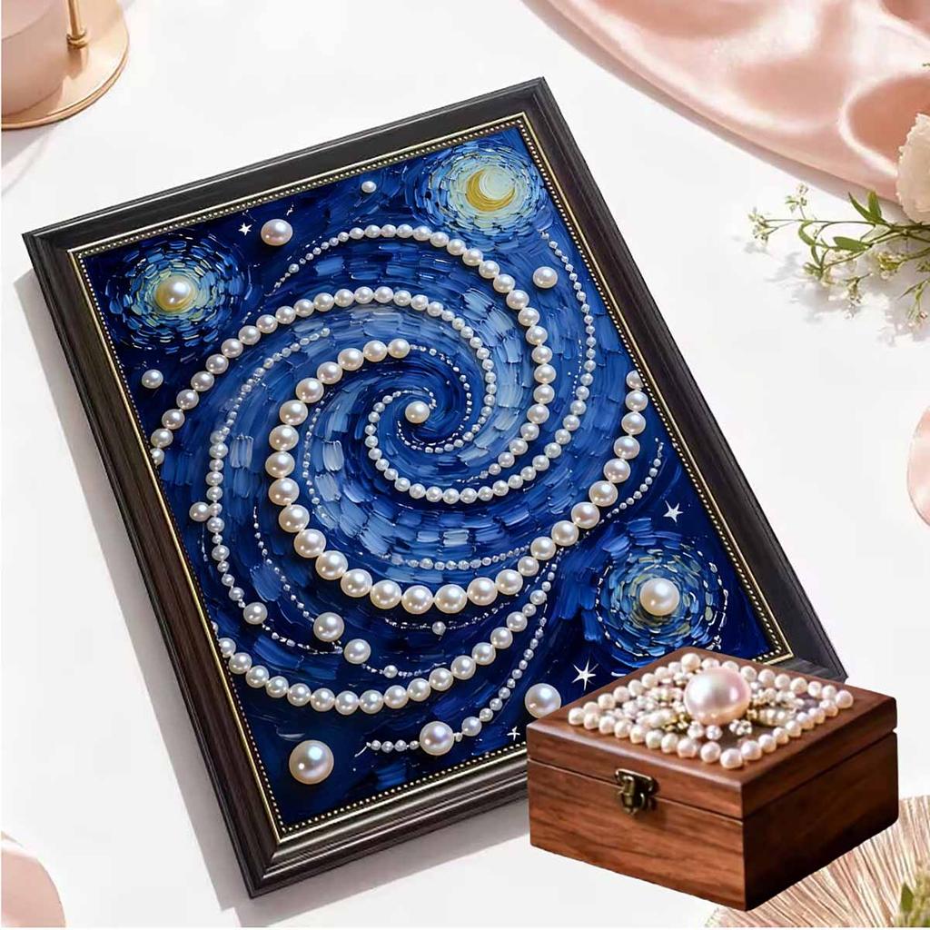 Наборы Алмазная Живопись DIY «Звездное небо» Без Рамки 35x45см Наборы Алмазной Мозаики «Gem Art» для Взрослых/Новичков Идея для Подарка Декор Стен Дома