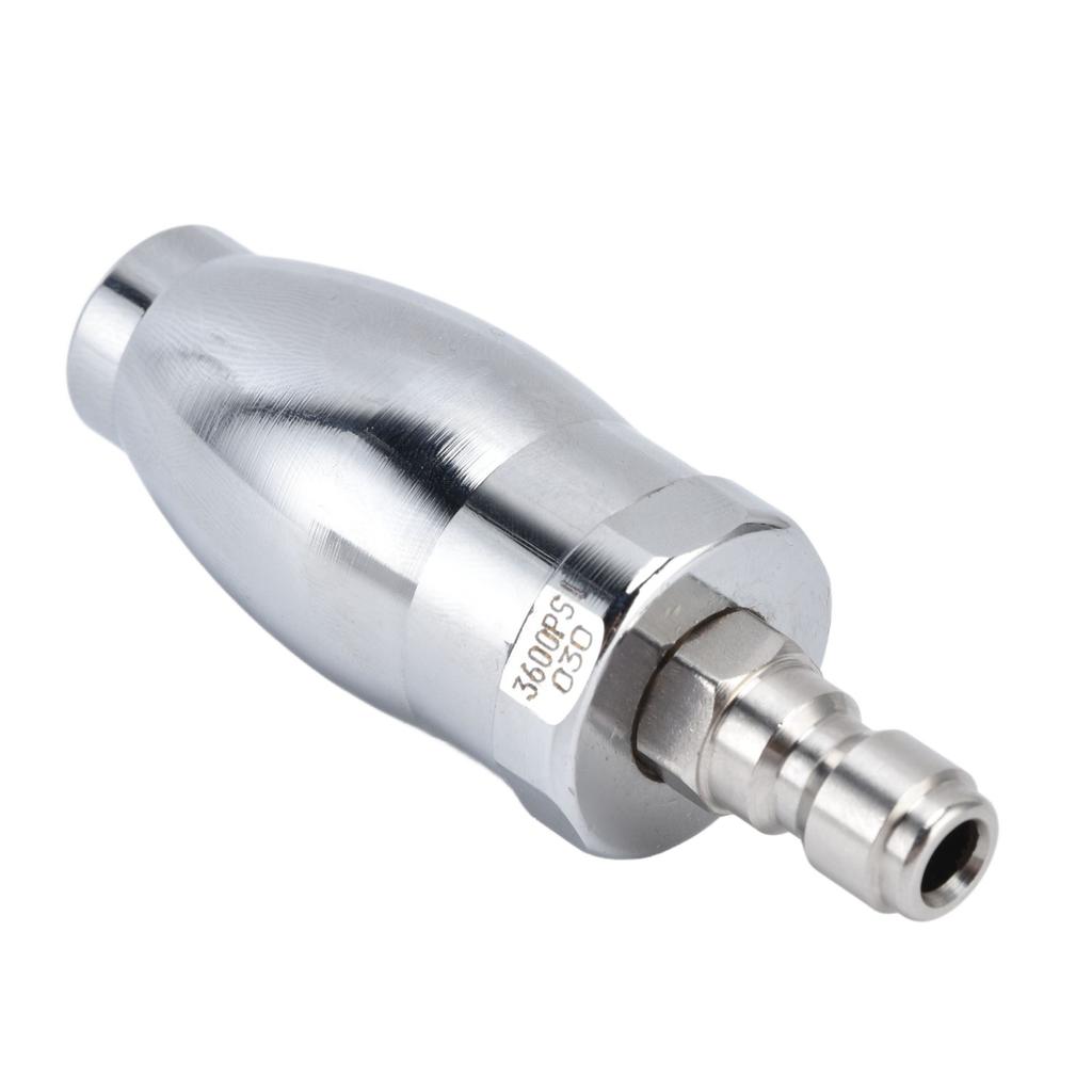 Мойка высокого давления 3600PSI Вращающаяся турбонасадка со штекером быстрого соединения 1/4 дюйма Вращающаяся насадка из нержавеющей стали