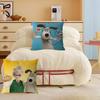 Cartoon W-Wallace And G-Gromit Pillow Cushion Cover Pillowcase Living Room Sofa Home Decor Customized